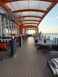 Imagine hosting a meeting or event in a space that literally moves between decks. The Magic Carpet on @celebritycruises offers incredible ocean views and flexible event space for groups up to 100 guests. Definitely not your typical meeting venue. #CelebrityBeyond #CelebrityLearning #CelebrityLearningAtSea
