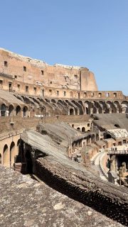 🏛️ Walking through history in Rome’s Colosseum ✨It’s incredible to stand where gladiators once battled and crowds once roared.Would you add this to your bucket list? 🇮🇹#Rome #Colosseum #TravelWithChristina #AllAboardTravelandCruise