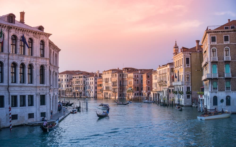 Venice Grand Canal Italy