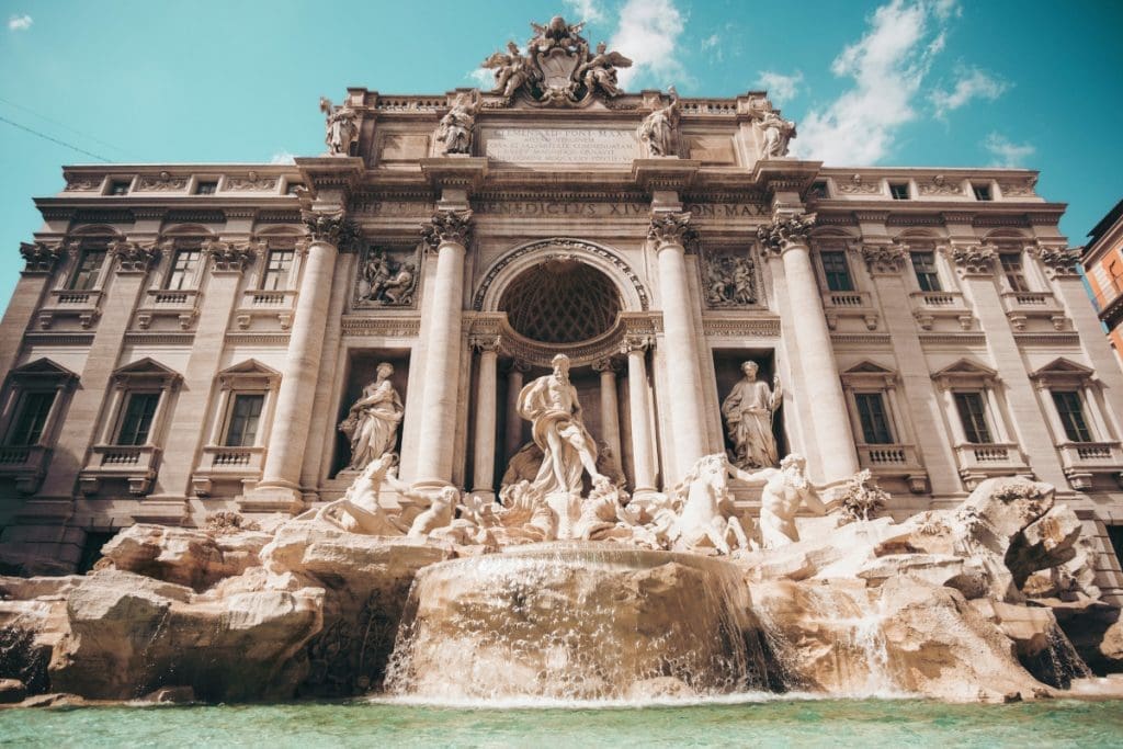 Trevi Fountain Rome Italy