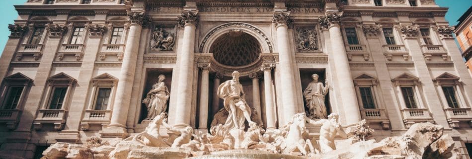 Trevi Fountain Rome Italy