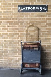 Platform 9 and 3 Quarters - King's Cross Station