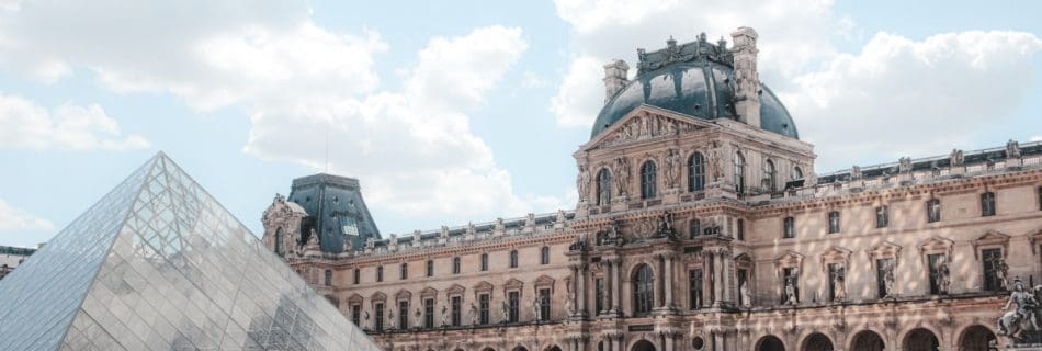 The Louvre in Paris France