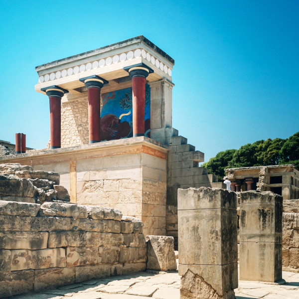 Palace of Knossos Crete Greece