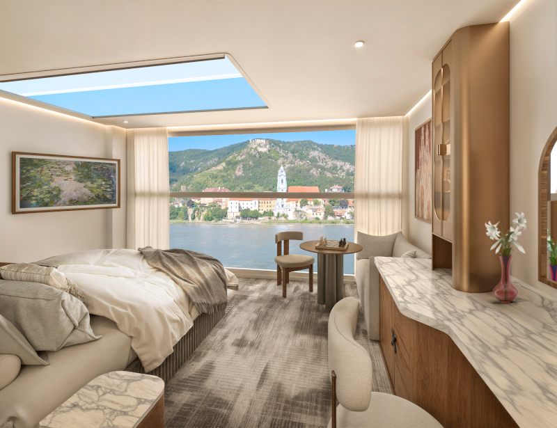 Celebrity River Cruise Skylight Infinite Balcony Suite