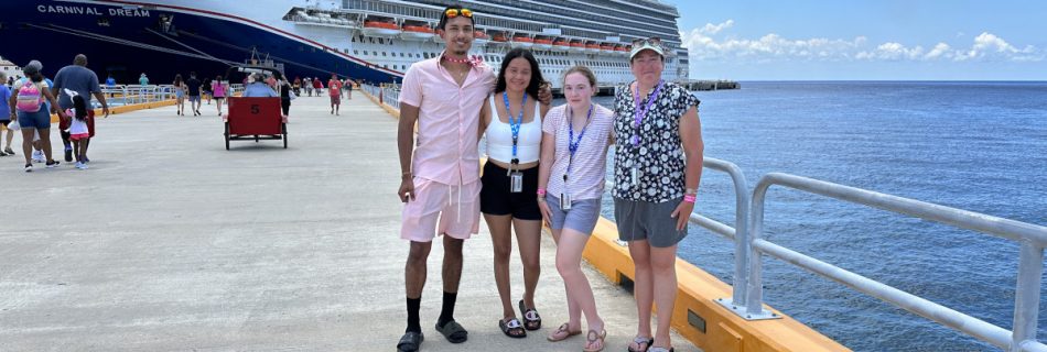 Carnival Dream with my family