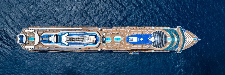 Star Princess Top Down View