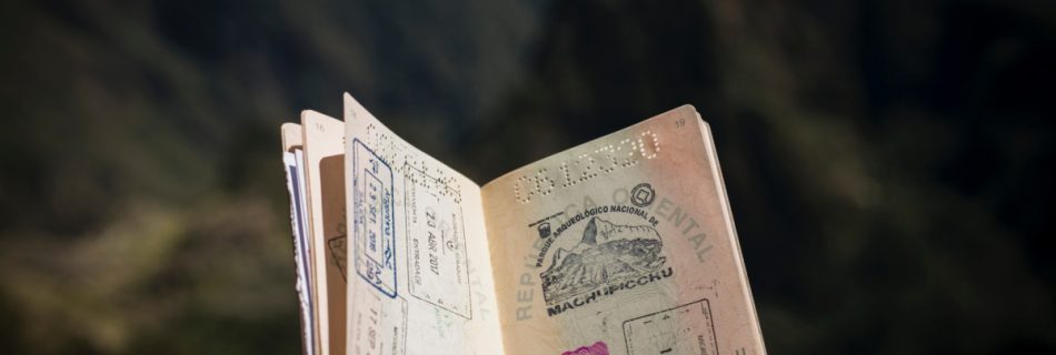 Passport stamps
