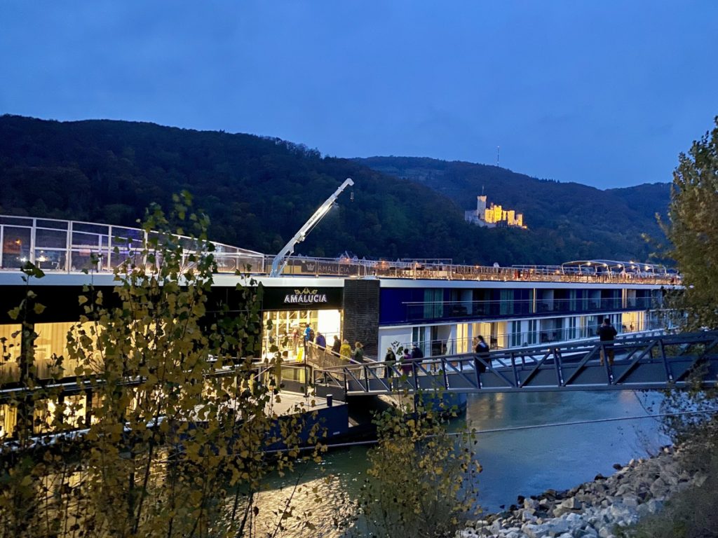 AmaWaterways Night River Cruise and Castle