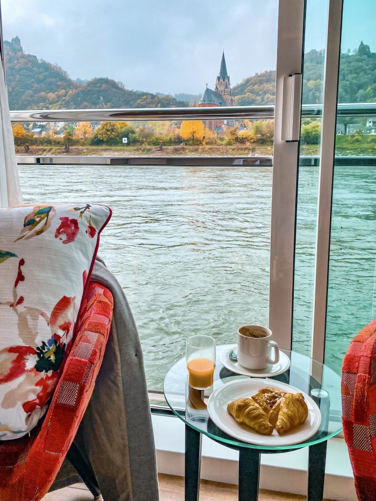 Stateroom Breakfast and Castle AmaWaterways Stateroom with Breakfast and a Castle