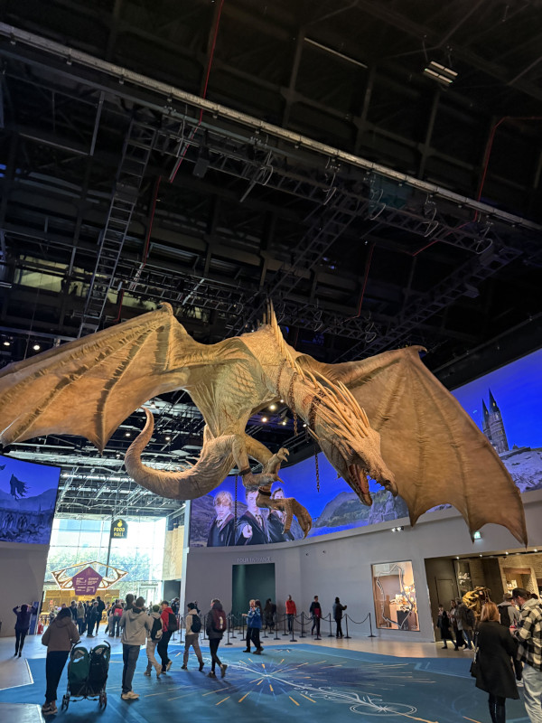 The Dragon in the Warner Brothers Studio