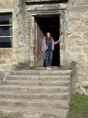 The front door - Midhope Castle