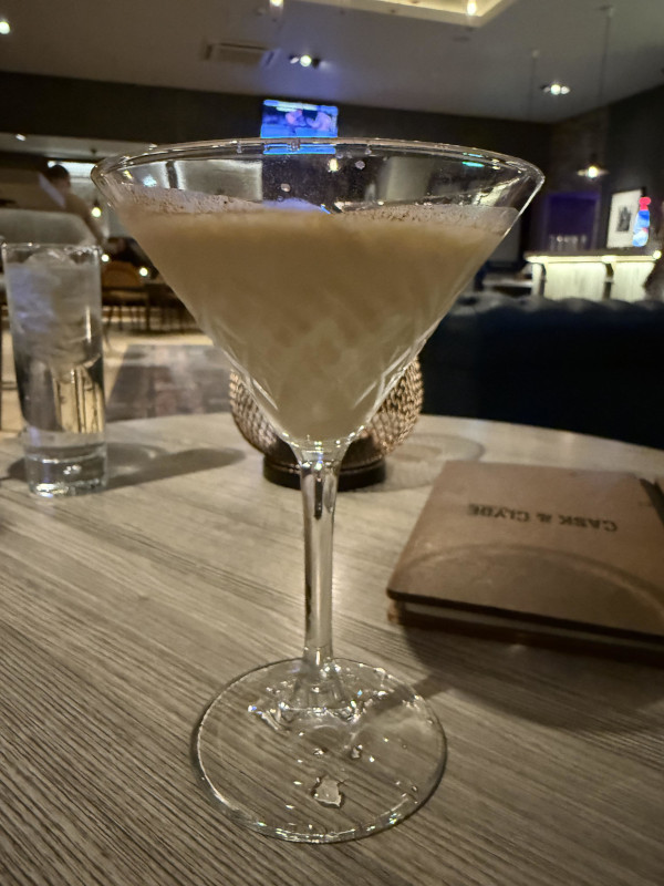 Doubletree Glasgow martini